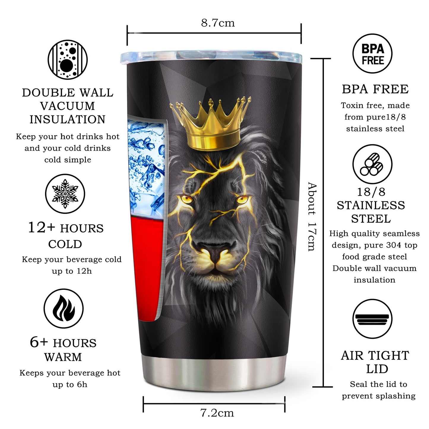 kirusel Gifts for Husband, Fathers Day Husband Gifts, Husbands Birthday Gift Ideas, Birthday Gift for Husbands from Wife, Best Presents for Him Tumblers Mug 20oz(1pc)