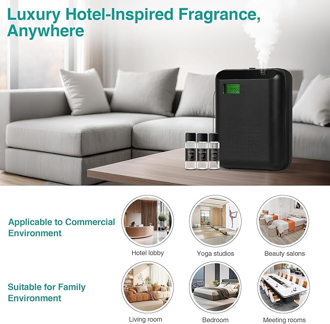 Scent Air Machine Starter Kit, 400ml Capacity