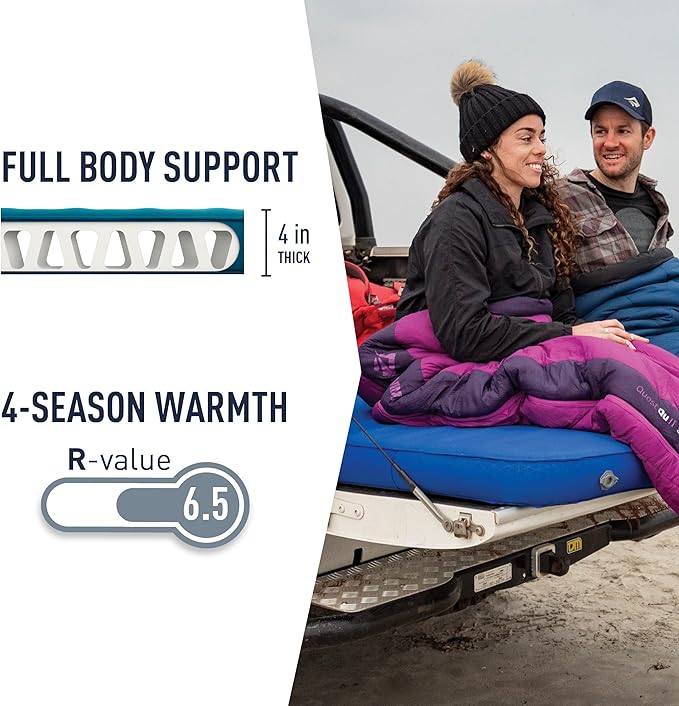 Sea to Summit Comfort Deluxe Self-Inflating Foam Camping Mattress, Regular (72 x 25 x 4 inches)
