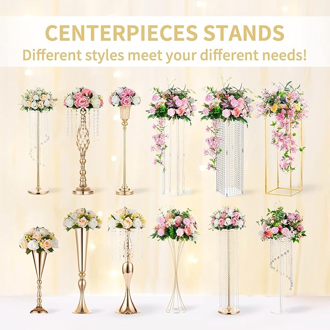 NUPTIO Flower Balls for Wedding Centrepieces - 10 Pcs 15.7 inch Diam Large Burgundy Artificial Flowers Roses Ball Fake Flower Arrangement Bouquet Faux Rose for Wedding Party Centrepiece Decorations