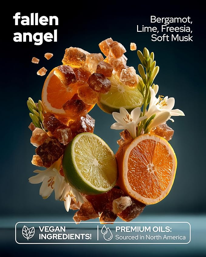 Vilicci Fallen Angel Car Air Freshener – Long Lasting Car Diffuser | Vegan & Cruelty-Free Oil Ingredients | Refreshing & Odor Eliminating Car Perfume | Lasts up to 120 Days