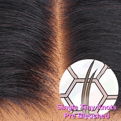 IDN BEAUTY SKINLIKE REAL HD Lace Closure Lace Frontal Human Hair Straight Deep Body Wave Scalp-Simulating 0.1mm Ultra Thin HD Closure Pre Bleached Single Knots Pre Plucked Clean Natural Hairline