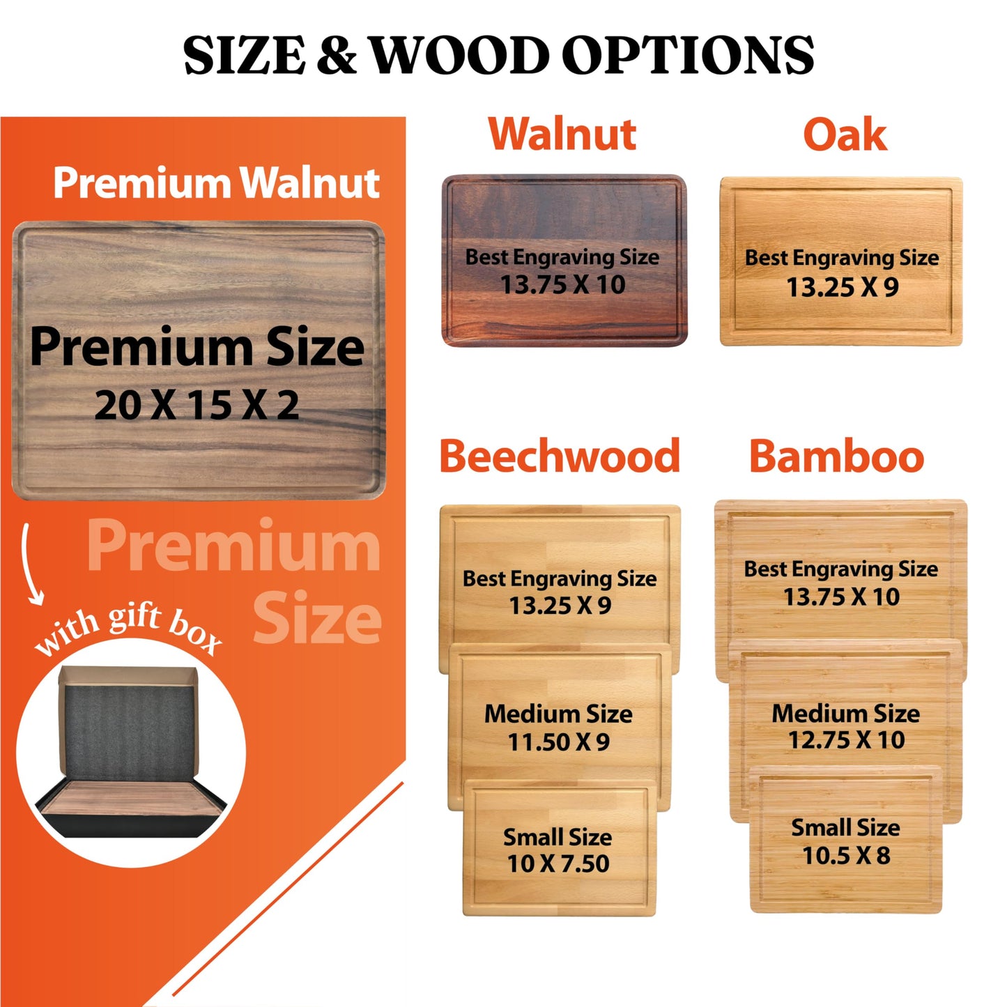Anniversary, Wedding Gifts for Couple 2025, Personalized Cutting Board, Gift for Parents, Him, Her, Valentine's Day, Christmas, Housewarming, Custom Present For Wife, Husband