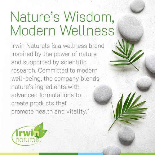 Irwin Naturals Longer, Stronger Hair and Nails - 120 Liquid Softgels, 2 Pack - Promotes Vibrant Shine Texture & Strength - 120 Total Servings