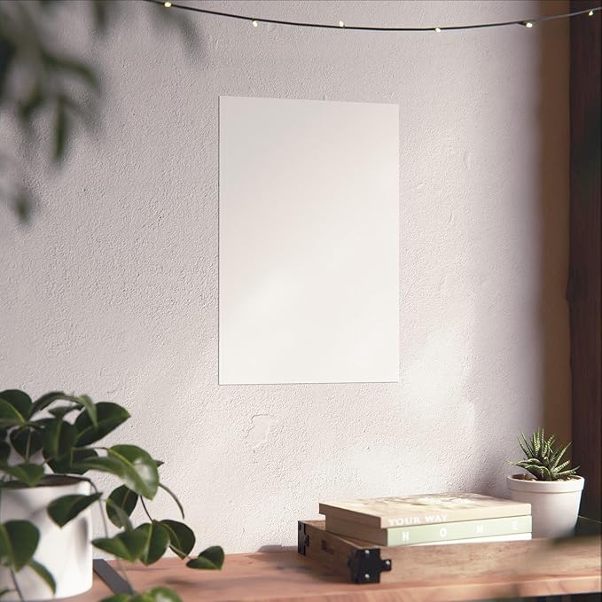Home Office Poster Print - Connected but Alone: Irony of the Smart Home - 13x19 - Modern Minimalist Design