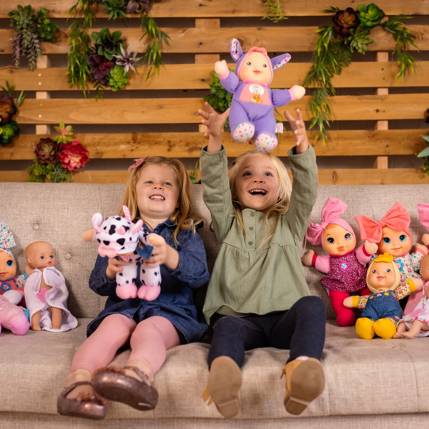 Baby's First 12" Farm Animal Friends Cow Soft & Cuddly Singing Musical Doll, Sings Old McDonald Had a Farm
