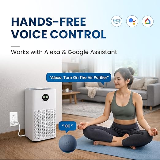 Osprey Smart Plug, Wi-Fi Outlet Socket Compatible with Alexa and Google Home, Automate APP, Timer Function, Voltage Measurement Function, No Hub Required, 16A (4 pcs)