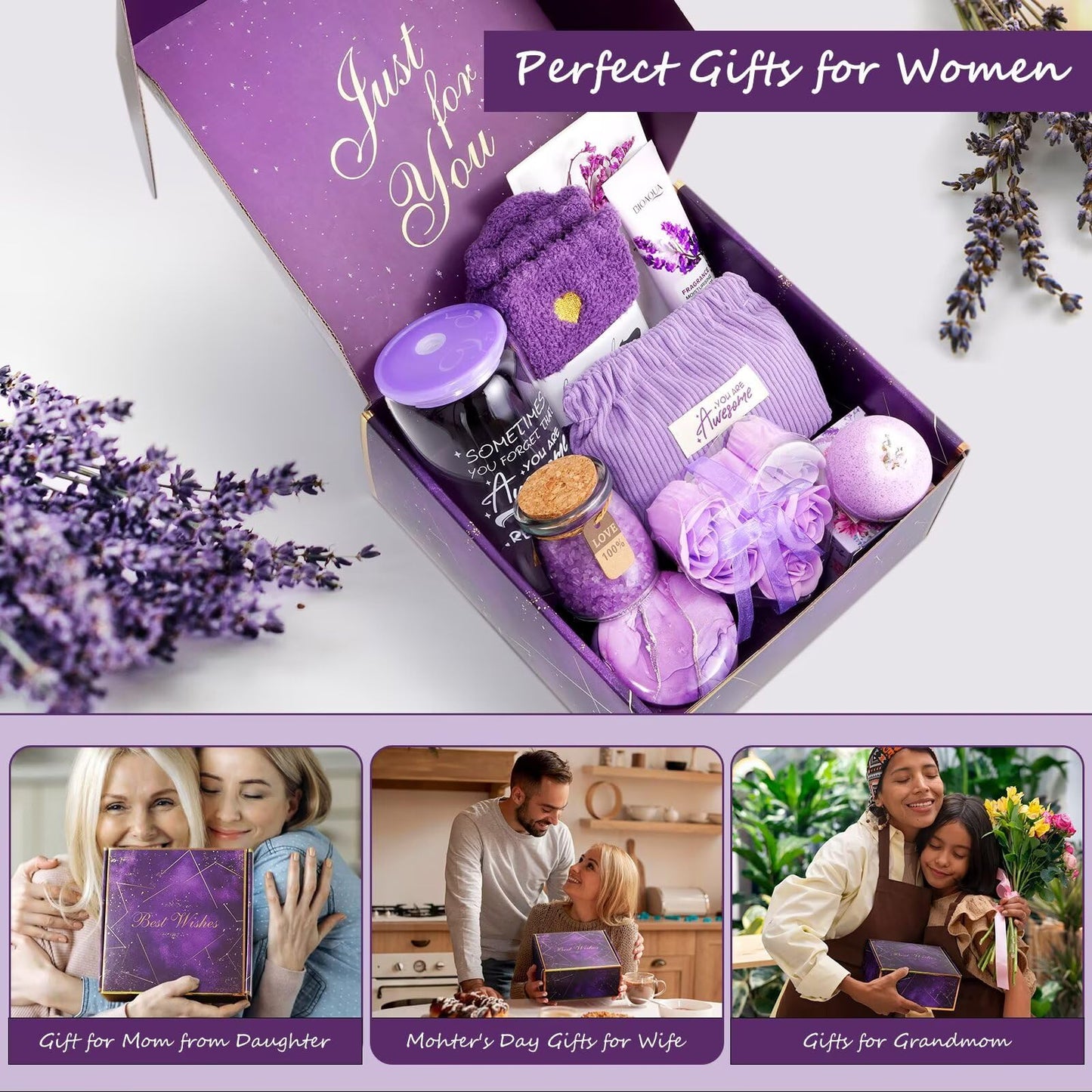 Unique Gifts for Women, Happy Birthday Christmas Valentines Day Mothers Day Gifts for Mom, Aunt, Her, Wife, Teacher, Best Friend, Girlfriend, Sister, Grandma, Coworker-Awesome