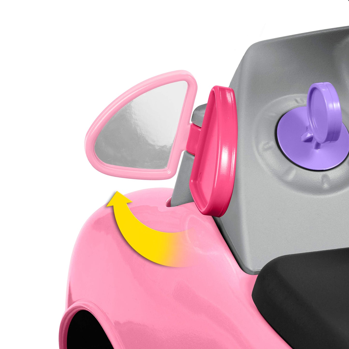 Kids Car, Baby Toys for Kids, Toddler Toys 2-3, Radio Flyer Creativity Car: Pink Ride-On, for Ages 1-3 Years