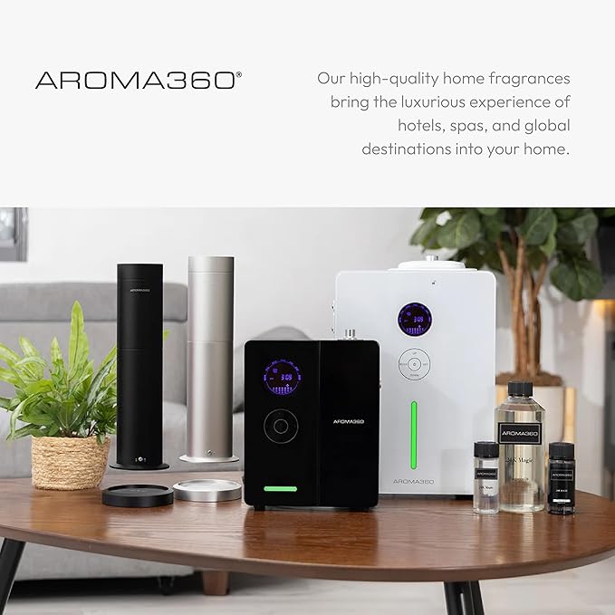 Aroma360 - My Way Fragrance Oil Blend | Hotel Inspired for Luxury Essential Oil Diffusers | Aromatherapy Scent Diffuser Oil | Lush Sandalwood, Warm Cedar, and Delicate Florals. - 120ML
