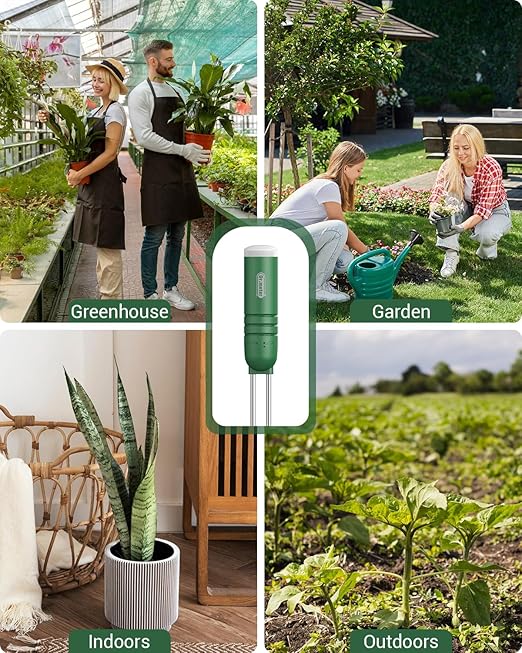 1 Pack Soil Humidity Sensor Probe, Plants Soil Moisture Meter, Accessory Only, Cannot Be Used Alone