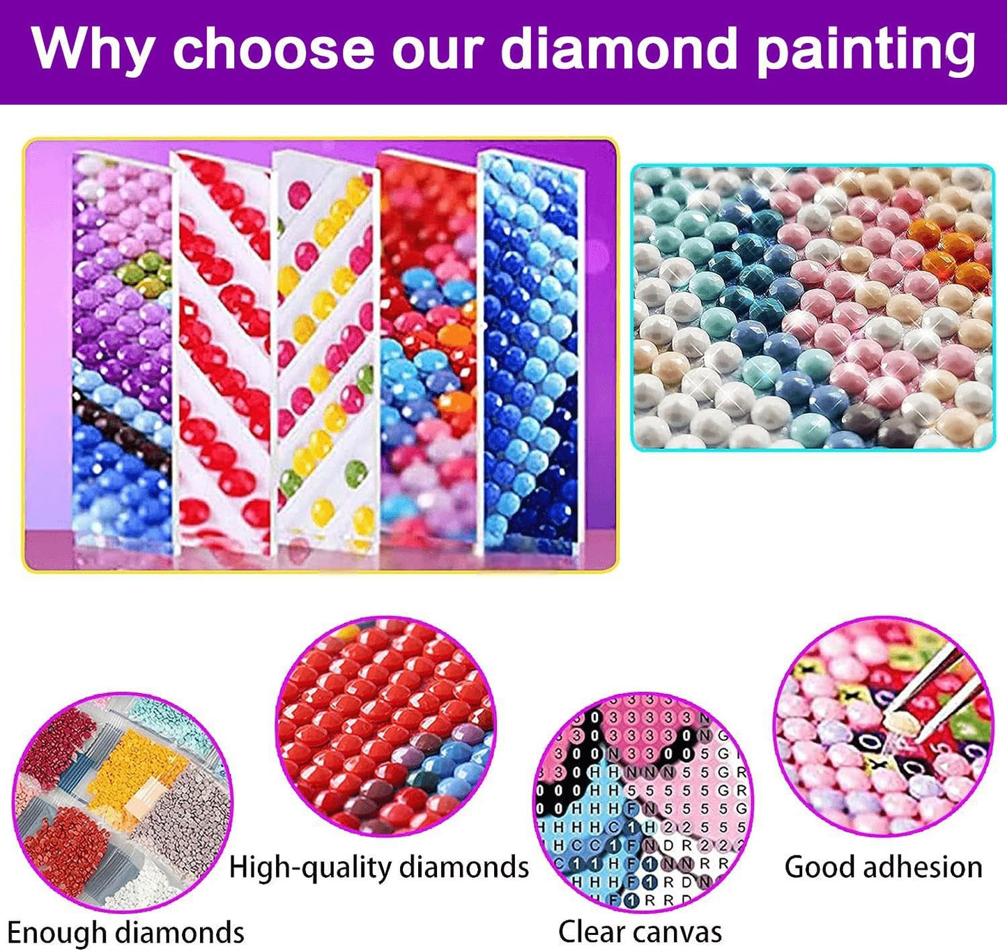 croshom Large Diamond Art Kits for Adults, Sea Turtle Large Diamond Painting Kits for Adults, Summer Diamonds Art Kit for Adult, 5D DIY Full Round Drills Craft for Gifts, Home Wall Decor 27.6"x15.7"""