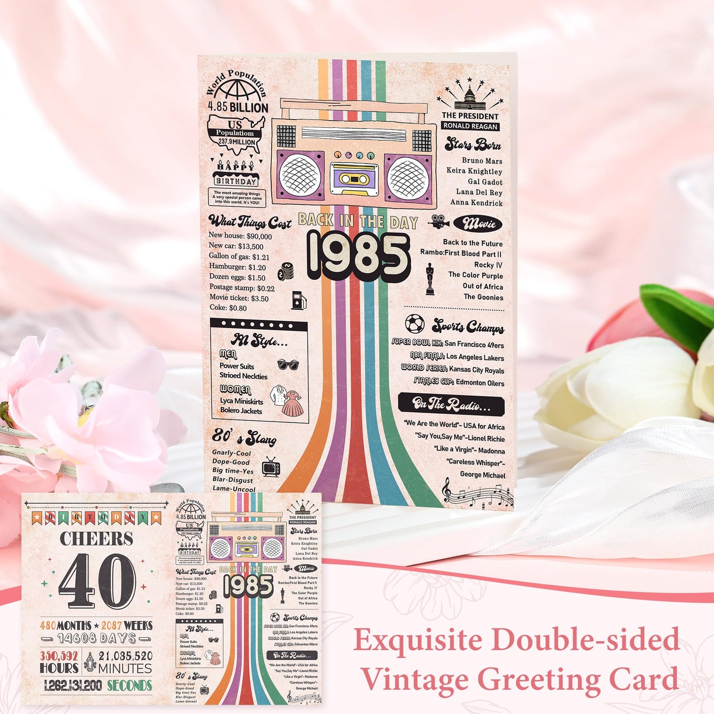 40th Birthday Gifts Women 40 Year Old Birthday Gifts for Women 40th Female Birthday Gift Ideas 40 Year Old Gifts for Woman 40 and Fabulous Gifts for Woman Sister Wife