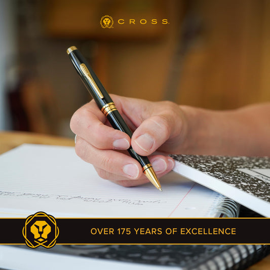 Cross Coventry Black Lacquer Pen and Pencil Gift Set