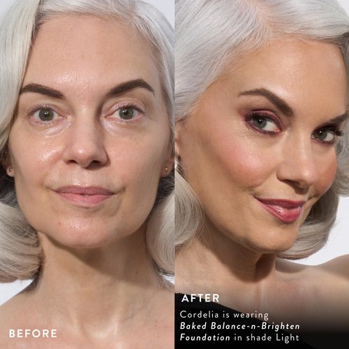 LAURA GELLER NEW YORK Party in a Palette, Ready to Jetset! + Baked Balance-n-Brighten Powder Foundation, Tan