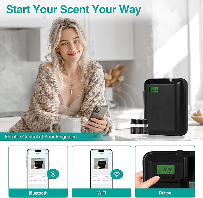 Scent Air Machine Starter Kit, 400ml Capacity
