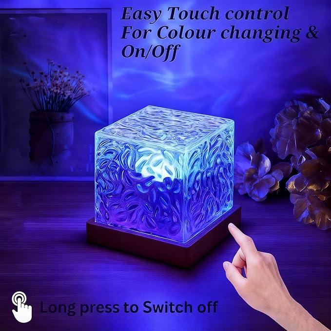 Magical Northern Lights For Your Room, Magic Northern Light, Aurora Night Light Projector With Remote Control, Color-Changing Mood Ocean Light For Home, Relaxation & Decor (3 Colors * 3, Plug-in)
