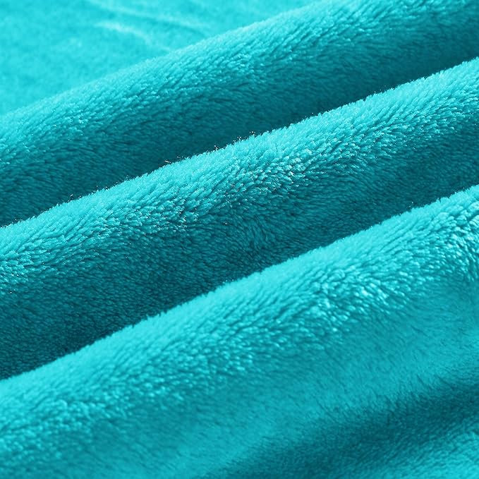 BEDELITE Fleece Blanket King Size Blankets for Bed, Luxury Plush Cozy Fuzzy Blanket 108x90 inches, Super Soft Warm Lightweight Throw Blanket All Seasons Suitable, Teal