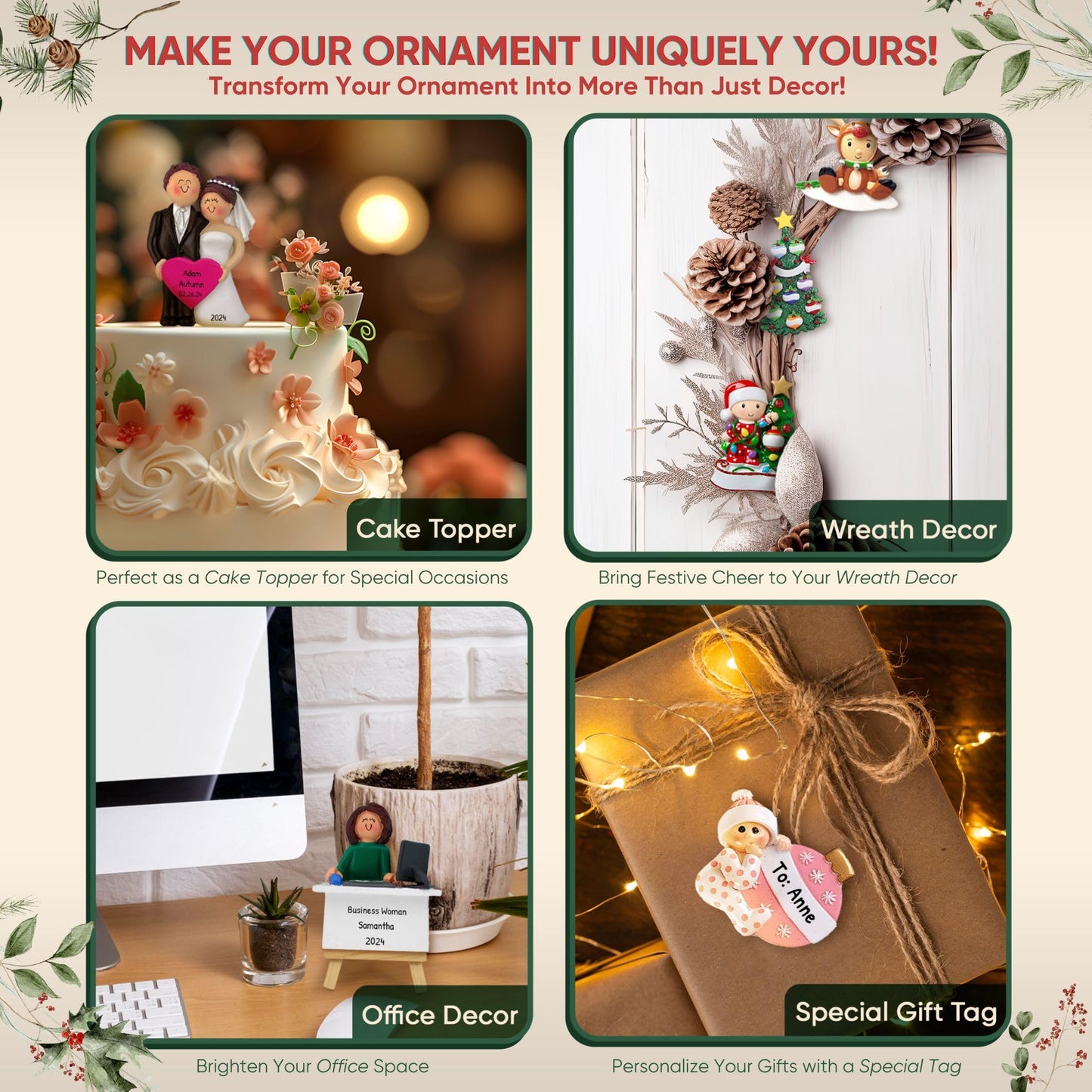 Personalized Mixer Christmas Ornament 2024 - Custom Christmas Ornament Baker Ornament Stand Mixer Christmas Ornament Pastry Chef Stand Mixer Ornament Food Ornaments Baking Ornaments for Christmas Tree