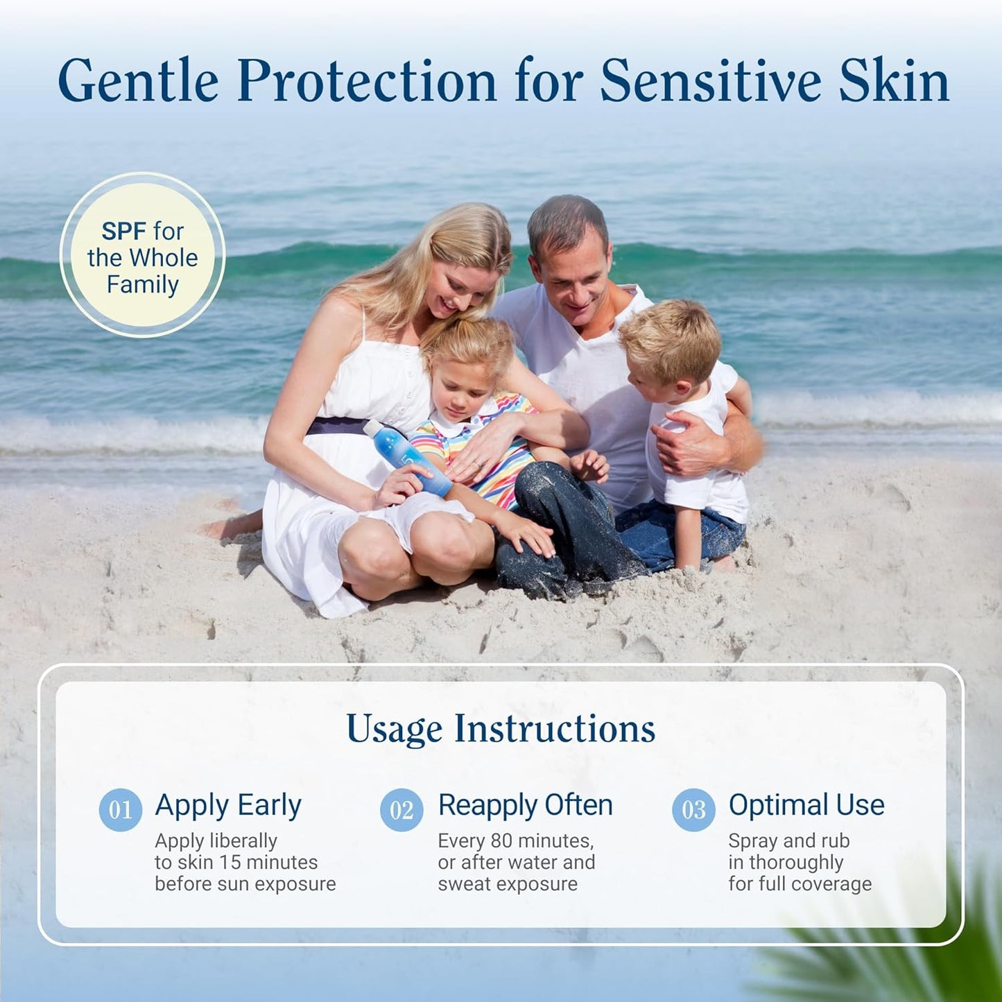 Florida Glow SPF 15 Sunscreen Spray - Hawaii 104 Reef Act & Florida Keys Compliant, Broad Spectrum, Water Resistant - Sun screen protector for face and body, PABA-Free & Oxybenzone Free (5.5 Fl Oz)