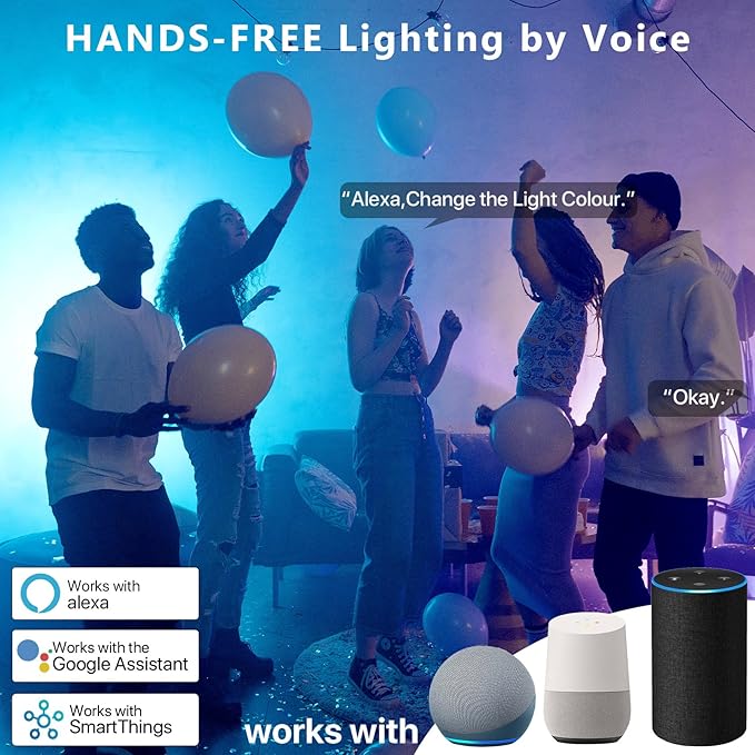 ORALUCE Smart Recessed Lighting 6 Inch, WiFi＆Bluetooth Color Changing Retrofit LED Can Lights, 13W 1050LM RGBCW 2700-6500K Ultra-Thin Wafer Lights Compatible with Alexa/Google Assistant, 4Pack