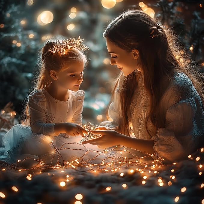 Dazzle Bright 32.8 FT RGB Copper Wire Halloween Fairy Lights, 100 LED USB String Lights with Remote & Timer, Waterproof Indoor Outdoor Decoration for Christmas, Party, Wedding