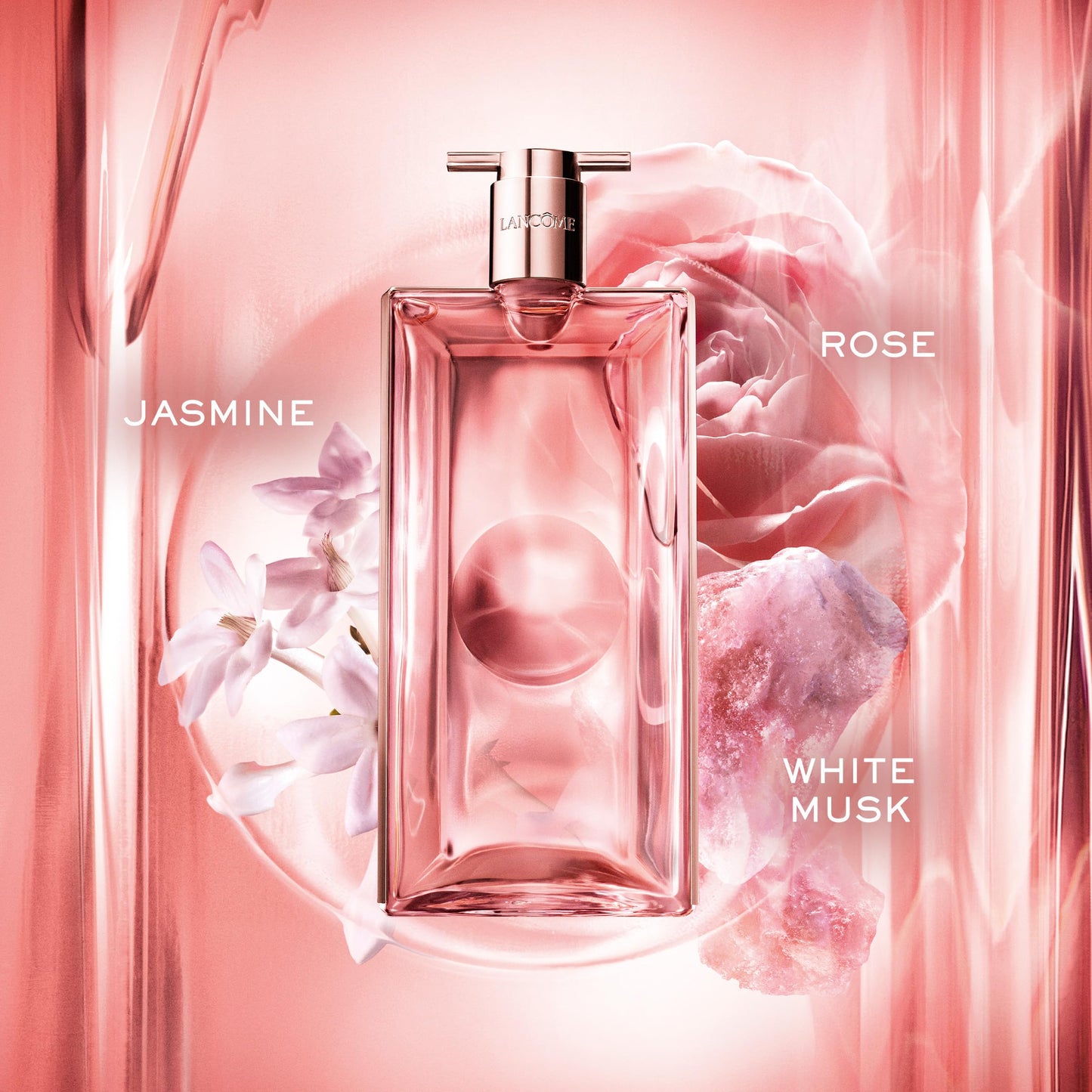 Lancôme Idôle Eau de Parfum - Long Lasting Fragrance with Notes of Bergamont, Jasmine & Vanilla - Fresh & Floral Women's Perfume - 0.34 Fl Oz