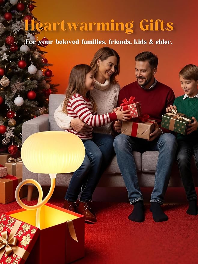 Clip on Light, 10 RGB Colors & Warm White Desk Lamp with Clamp, 10 Brightness Reading Light, Night Lamp, Bedside Lamps, USB Adapter Clip on Lamp for Bedroom/Headboard/Bed/Bedside