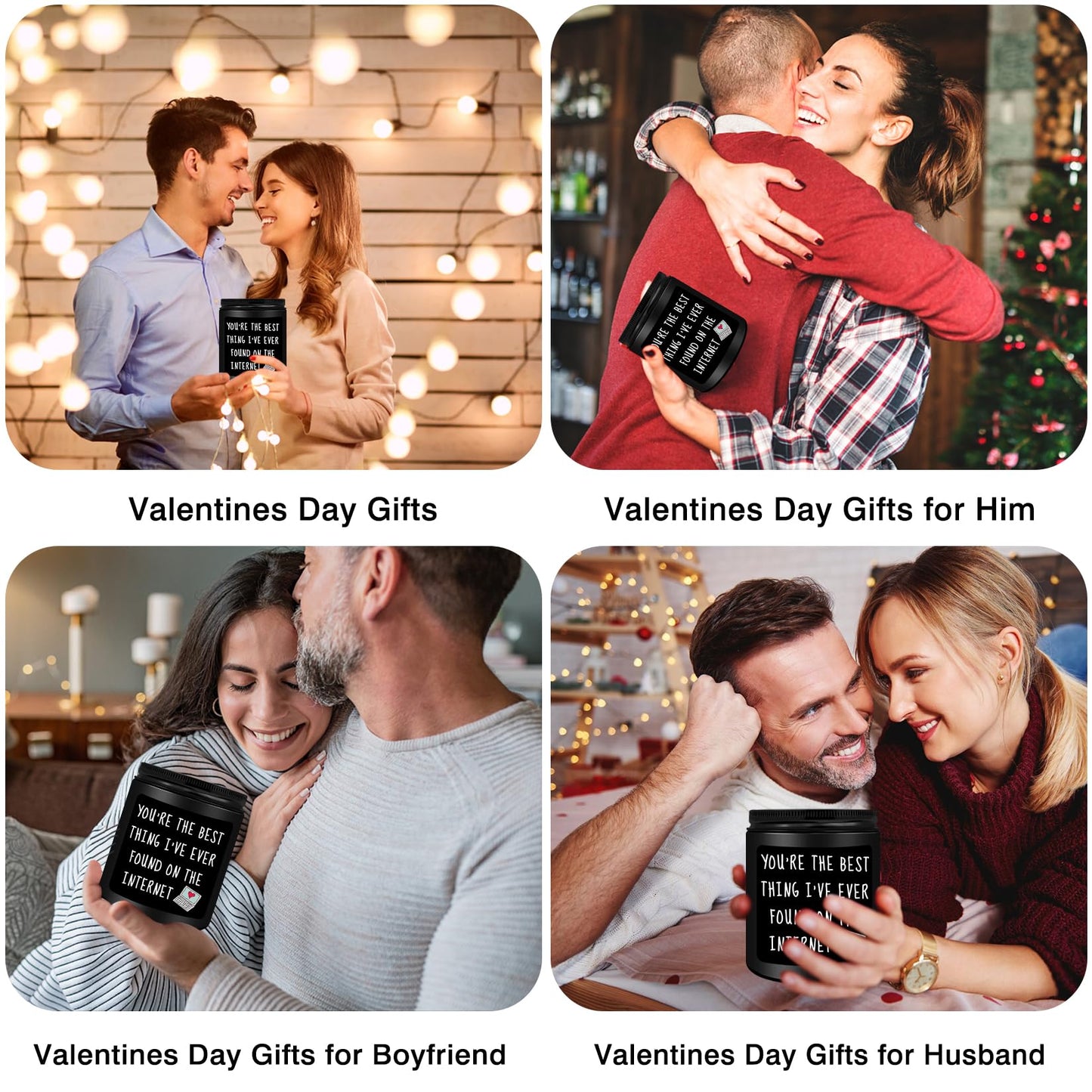Anniversary Birthday Gifts for Men, Gifts for Boyfriend, Funny Romantic Wedding Gift for Men, Him, Boyfriend, Husband, Best Friends, Lover, Black Cedar Juniper Sandalwood Candle