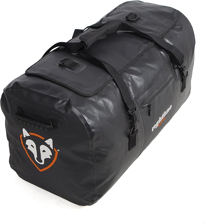 Rightline Gear Waterproof Duffle Bag For Travel, 4 by 4 Feet, Black