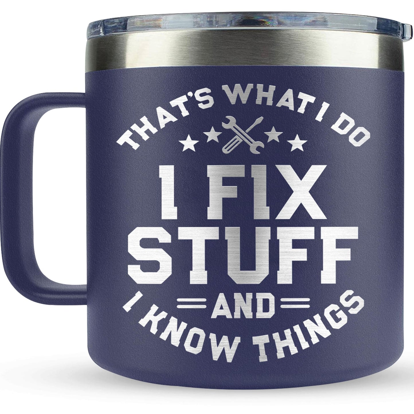 Father's Day Gifts for Dad, Husband - Birthday gifts for Men Unique - Mens Gifts, Dads Birthday Gift Ideas - for Him, Handyman, Grandpa, Men Mug 14 Oz