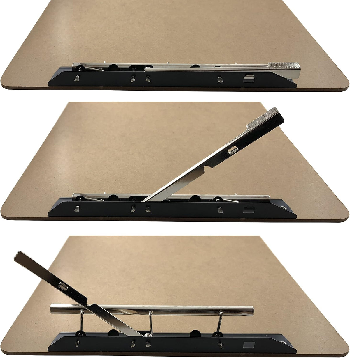 Trade Quest Ledger Size Clipboard Lever Hinge Clip 19.5'' x 11.6'' (Pack of 3)