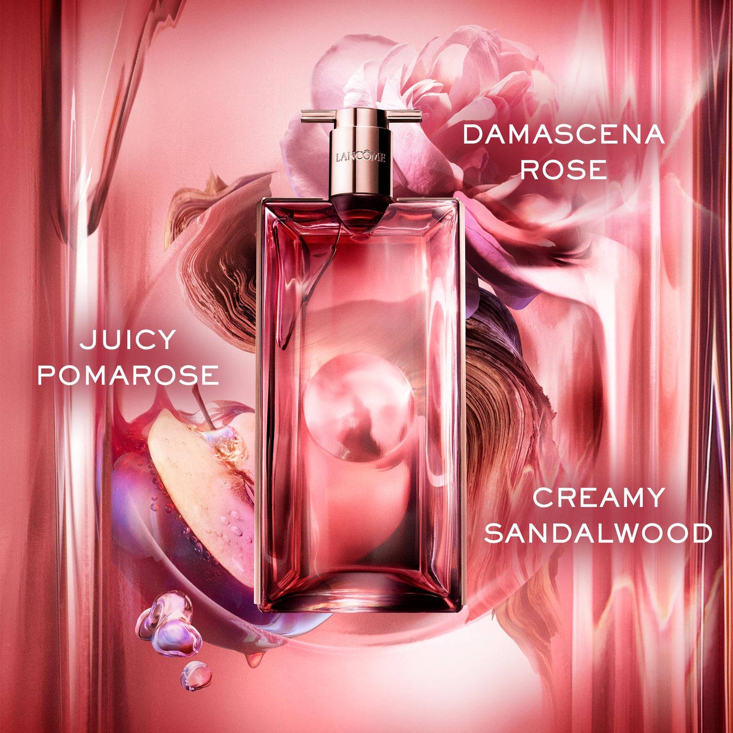Lancôme Idôle Power Eau De Parfum Intense – Long Lasting Fragrance with Notes of Fruity Pomarose and Sandalwood - Fruity and Woody Floral Women's Fragrance – 0.85 Fl Oz.