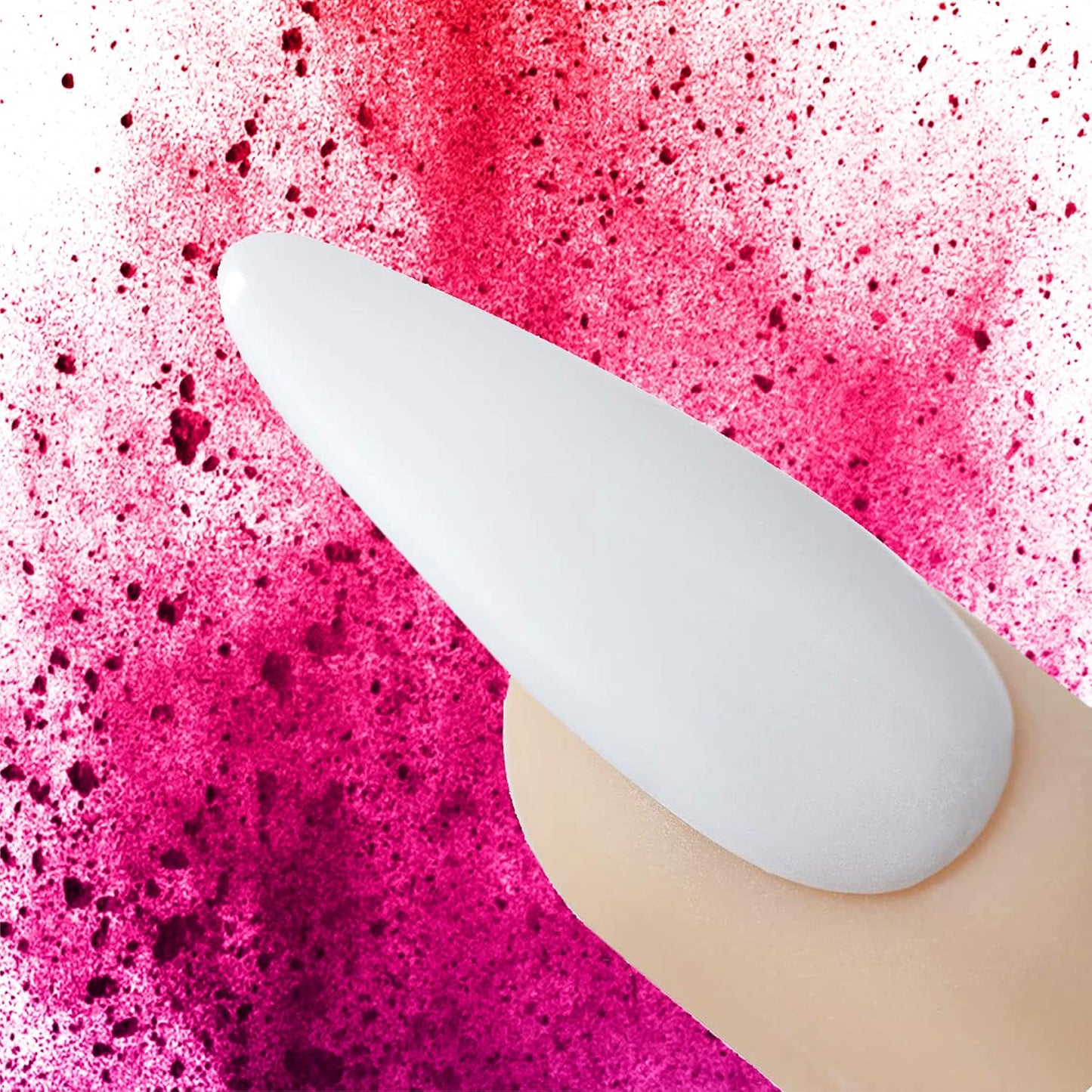 Young Nails Acrylic Core Powder - Self-Leveling Acrylic Nail Powder, Clear Nude Pink White Acrylic Powder for Nail Extenstion, Professional Grade, Superior Adhesion, Color - XXX White, 45g