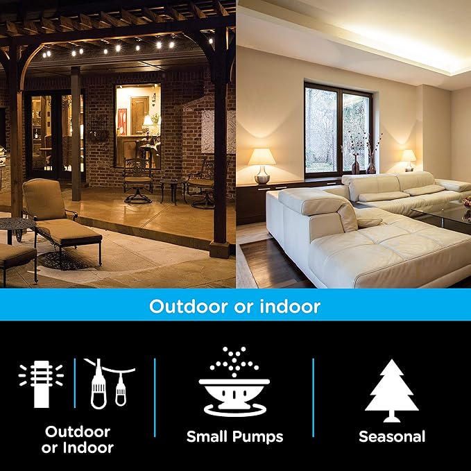 myTouchSmart Indoor/Outdoor Plug-in Digital Timer, One Grounded Outlet, Two Easy-to-Set Custom Daily On/Off Times, Weather Resistant, Ideal for Small Pumps and Seasonal Lighting, 36027 (Pack of 3)