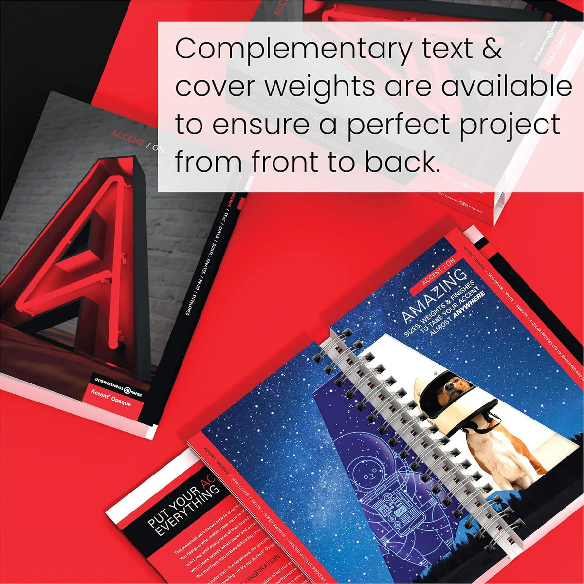 Accent Opaque White Printer Paper, 13” x 19” 28lb Copy Paper – 1,800 Sheets (4 Reams) – Premium Computer Paper with Super Smooth Finish, 97 Bright, 104gsm – Ideal for Ink Heavy Printing – 189034C