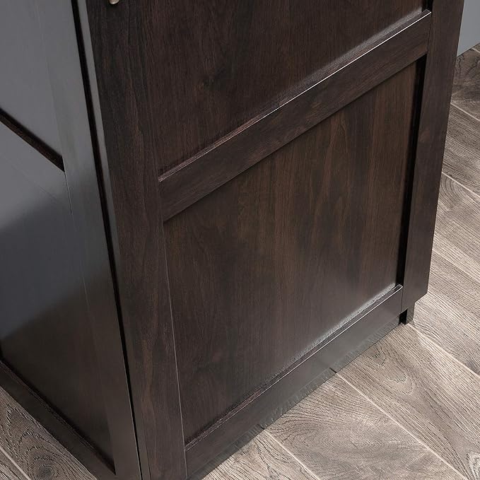 Sauder Miscellaneous Storage Storage Cabinet/ Pantry cabinets, Cinnamon Cherry finish
