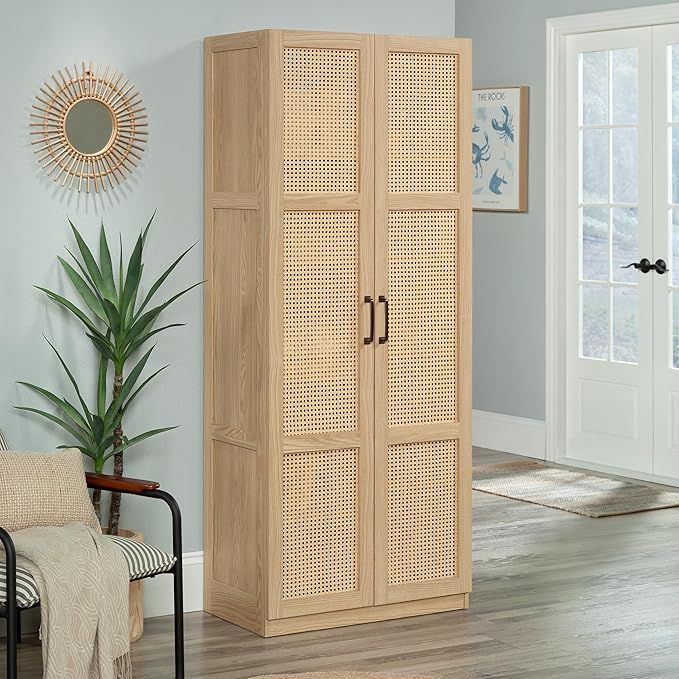 Sauder Miscellaneous Storage Cabinet, Harmony Ash Finish