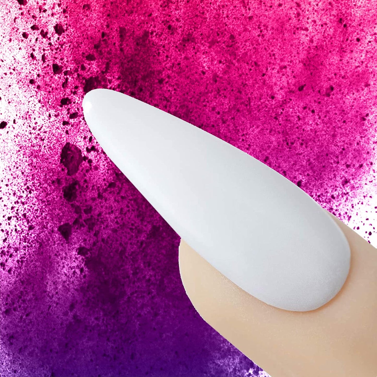 Young Nails Acrylic Core Powder - Self-Leveling Acrylic Nail Powder, Clear Nude Pink White Acrylic Powder for Nail Extenstion, Professional Grade, Superior Adhesion, Color - White, 660g