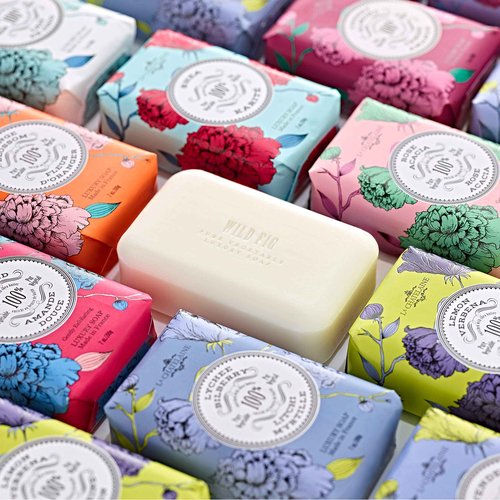 La Chatelaine Aqua Hand Cream Trio and Luxury Soap Trio Gift Sets l Made in France | Plant-Based | Enriched with Organic Shea Butter (Coconut Milk, Shea, Sweet Almond)