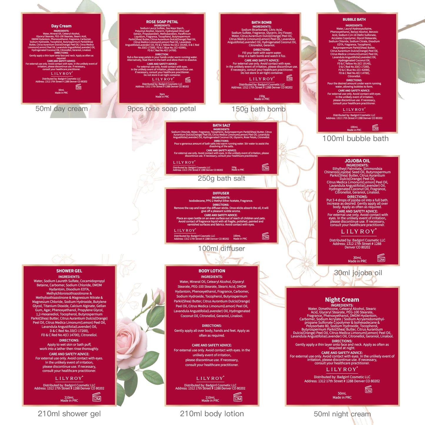 Mothers Day Gifts for Mom 25Pcs Luxury Spa Gift Basket for Women with Necklace, Shower Gel | Relaxing Bath & Body Care Kit Valentine's Christmas Gifts for Her Perfect for Anniversary or Bridal Shower