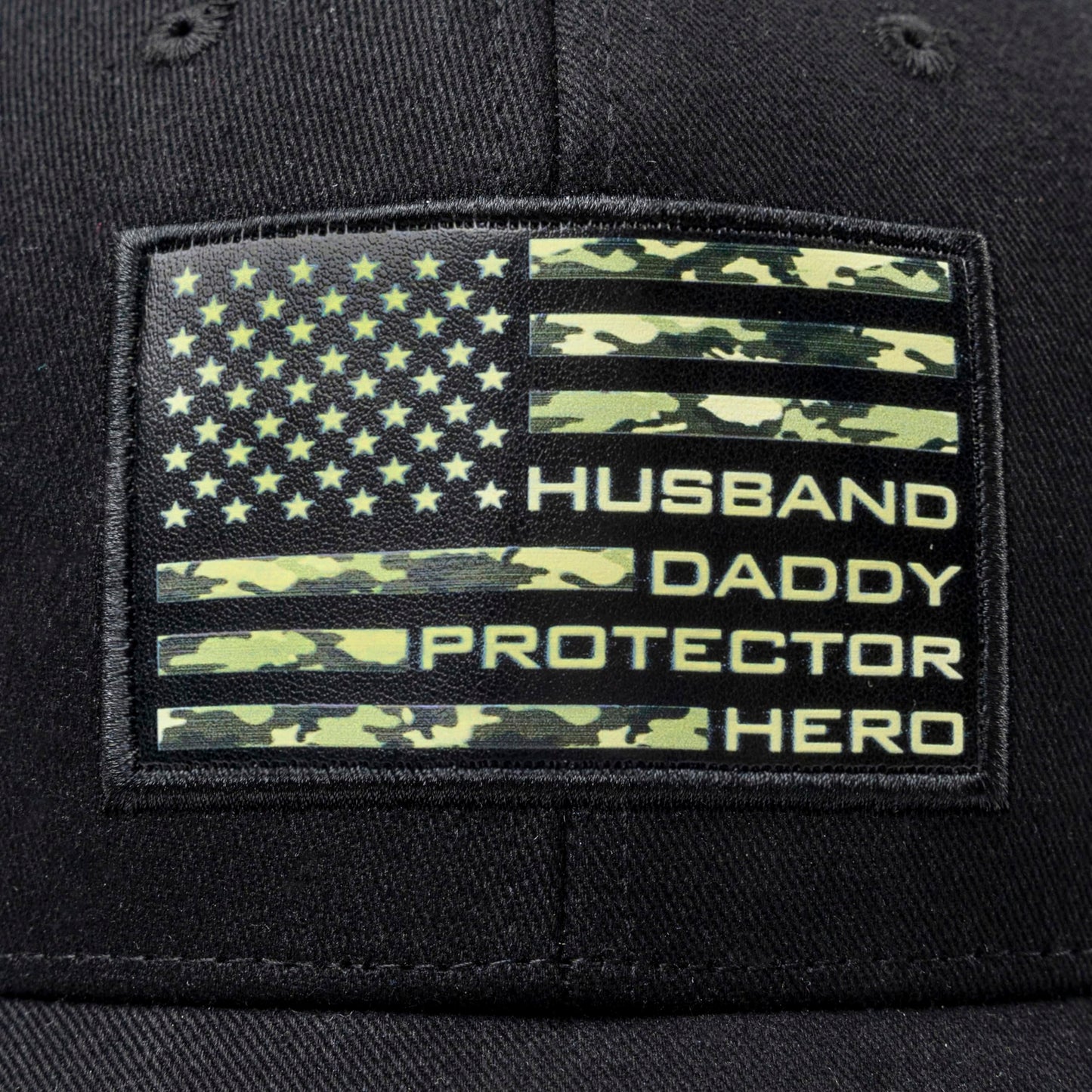 68LDROOTER Husband American Camo Flag Hat, Husband Hat Fathers Day Birthday Gifts for Husband from Wife, Anniversary Birthday Gifts for Husband, Husband Gifts
