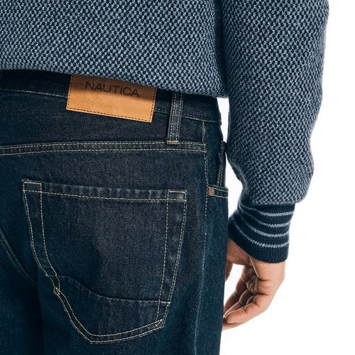 Nautica Men's Authentic Loose Denim Jeans, Pure Ocean Wash, 34W x 30L
