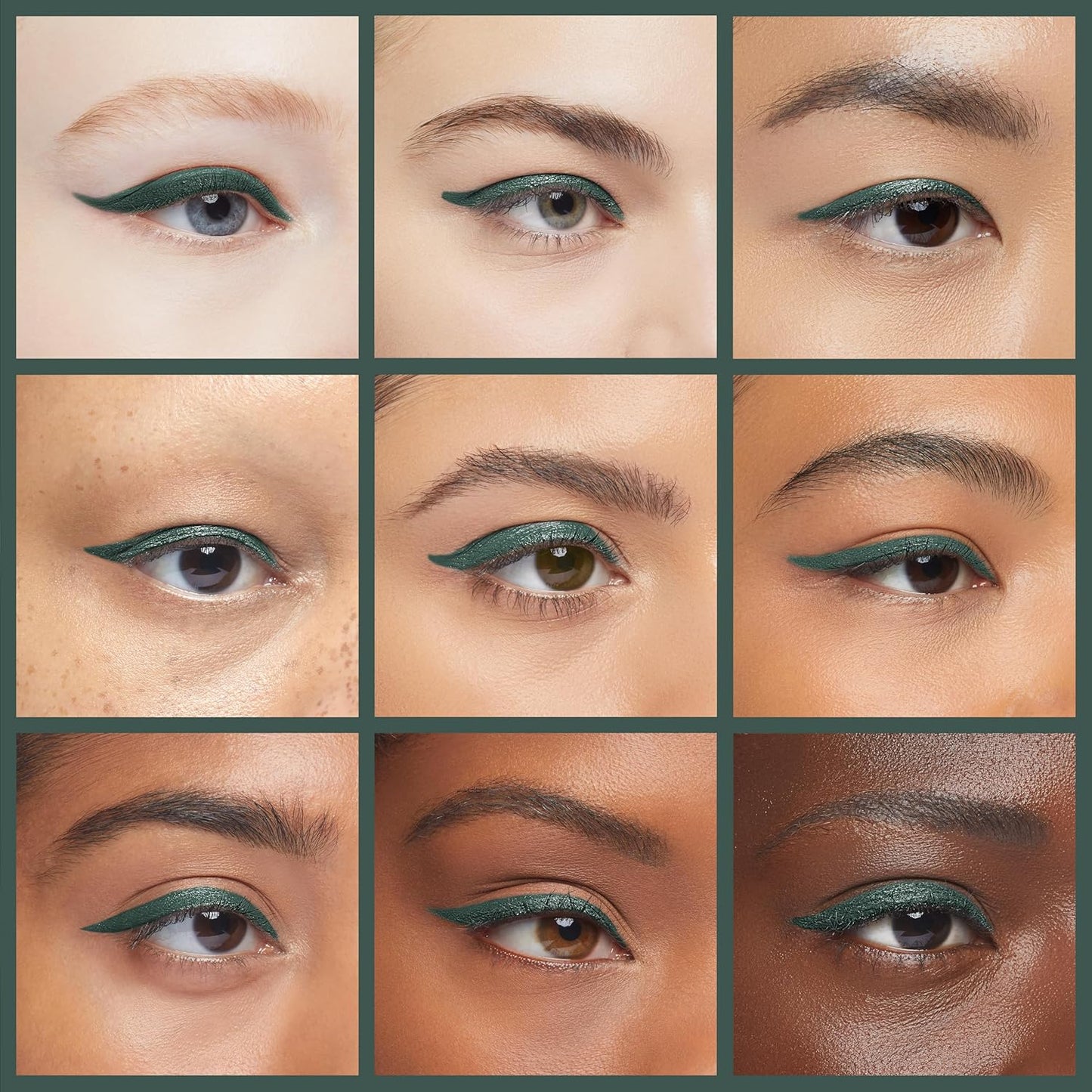VASANTI Kajal Waterline Eyeliner Pencil - Long-lasting, Waterproof, Smudge-proof, Safe for Sensitive Eyes, Waterline Eye Liner - Opthalmologist Approved and Tested (Midnight Green)